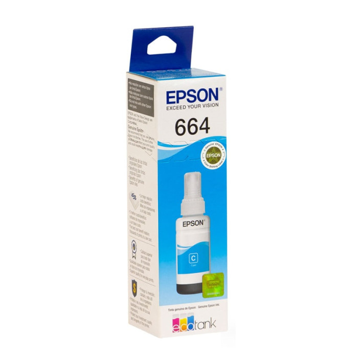 EPSON BOTELLA DE TINTA 664 CYAN
