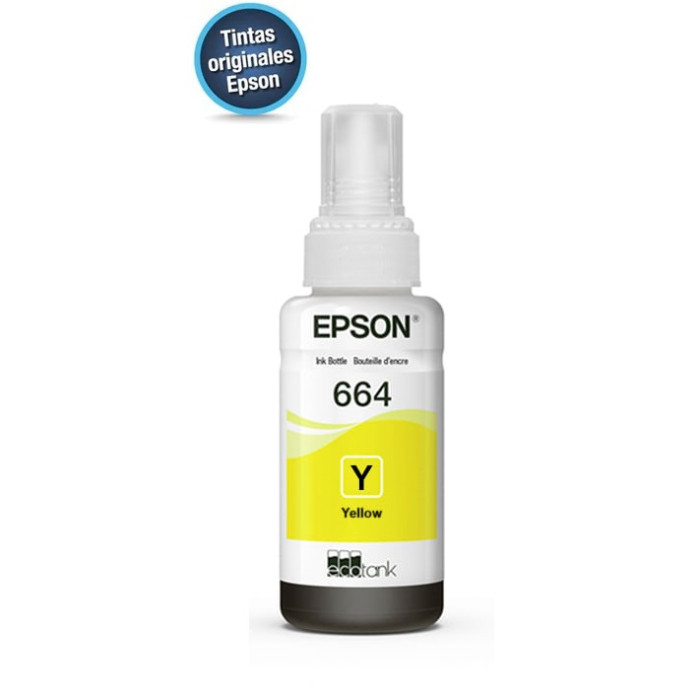 EPSON BOTELLA DE TINTA 664 YELLOW