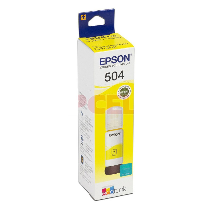 EPSON BOTELLA DE TINTA 504 YELLOW