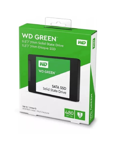 WD DISCO SOLIDO 480GB SSD 2.5" GREEN SATA
