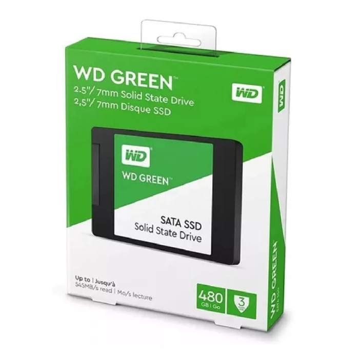WD DISCO SOLIDO 480GB SSD 2.5" GREEN SATA