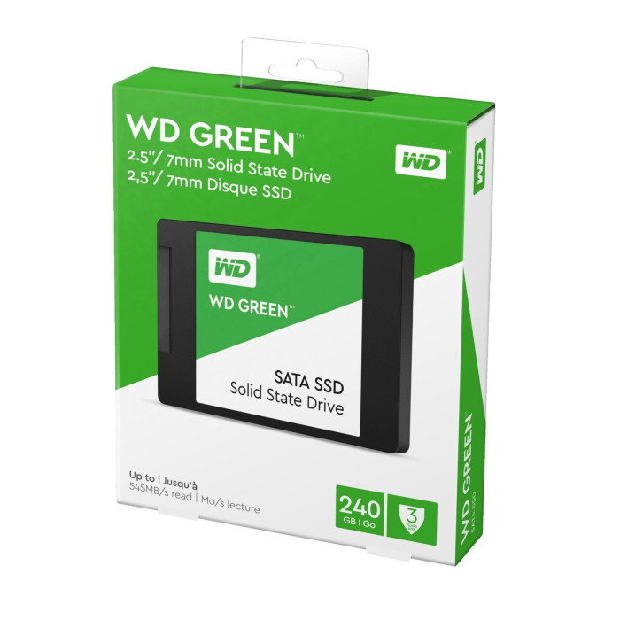 WD DISCO SOLIDO 240GB SSD 2.5" GREEN SATA