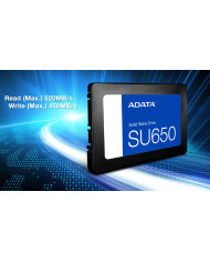 ADATA DISCO SOLIDO 480GB SSD 2.5" SATA (SU650)