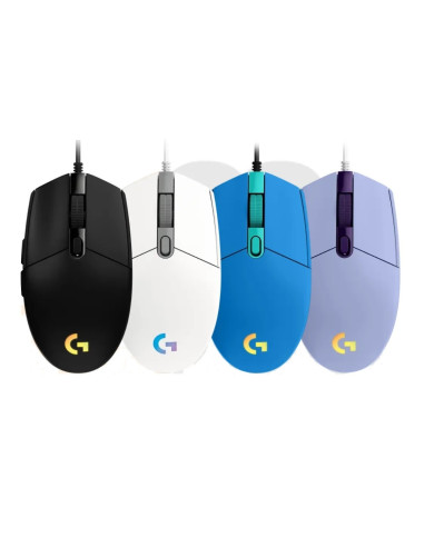 LOGITECH MOUSE GAMER LIGHTSYNC 8000 DPI RGB (G203)
