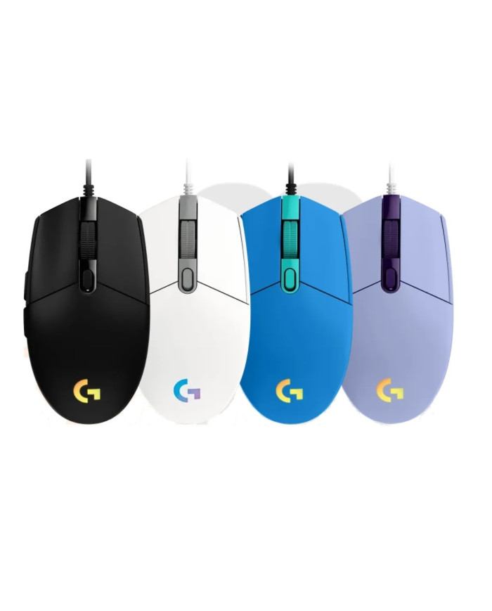 LOGITECH MOUSE GAMER LIGHTSYNC RGB 8000 DPI (G203)