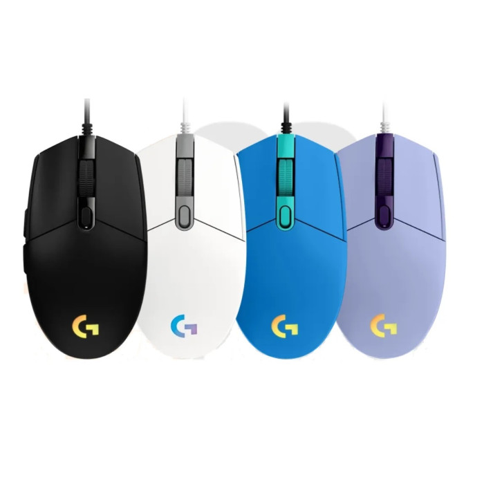 LOGITECH MOUSE GAMER LIGHTSYNC RGB 8000 DPI (G203)