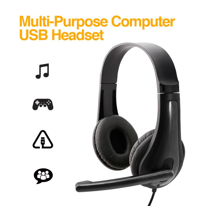 AUDIFONO ARGOM METRO 78 STEREO USB (HS-0078)