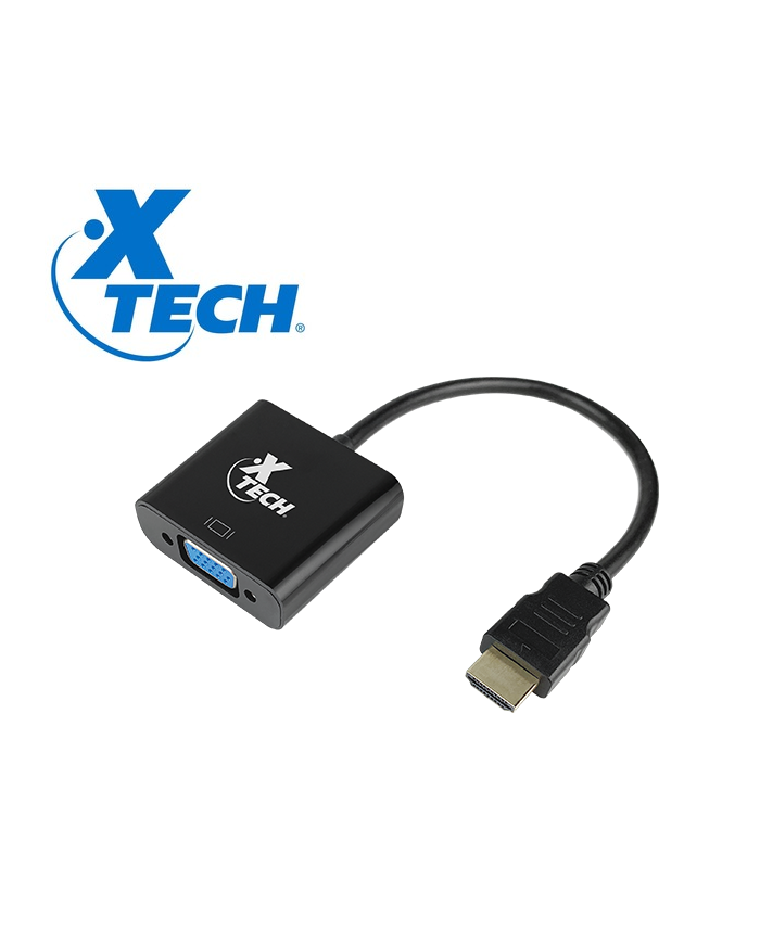 XTECH ADAPTADOR DE VIDEO HDMI A VGA (XTC-363)