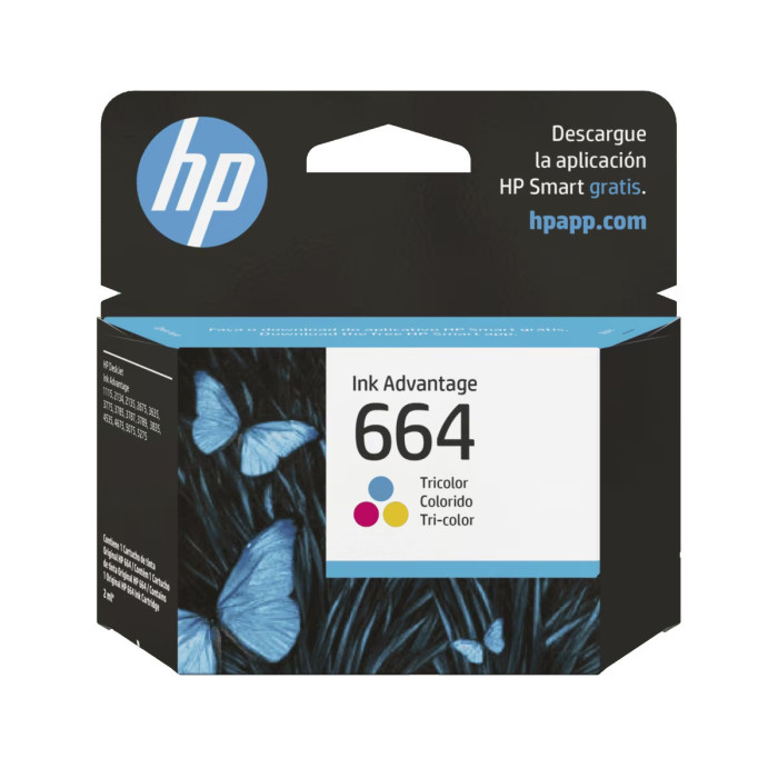 HP CARTUCHO ORIGINAL 664 COLOR