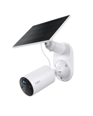 TP-LINK TAPO CAMARA DE SEGURIDAD PANEL SOLAR 3MP WIFI EXTERIOR IP65 (C410 KIT)
