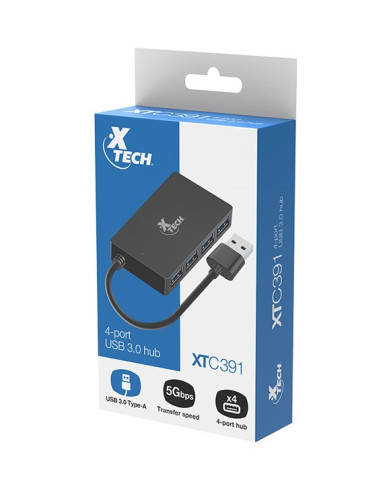 XTECH HUB 4* USB 3.0 (XTC-391)