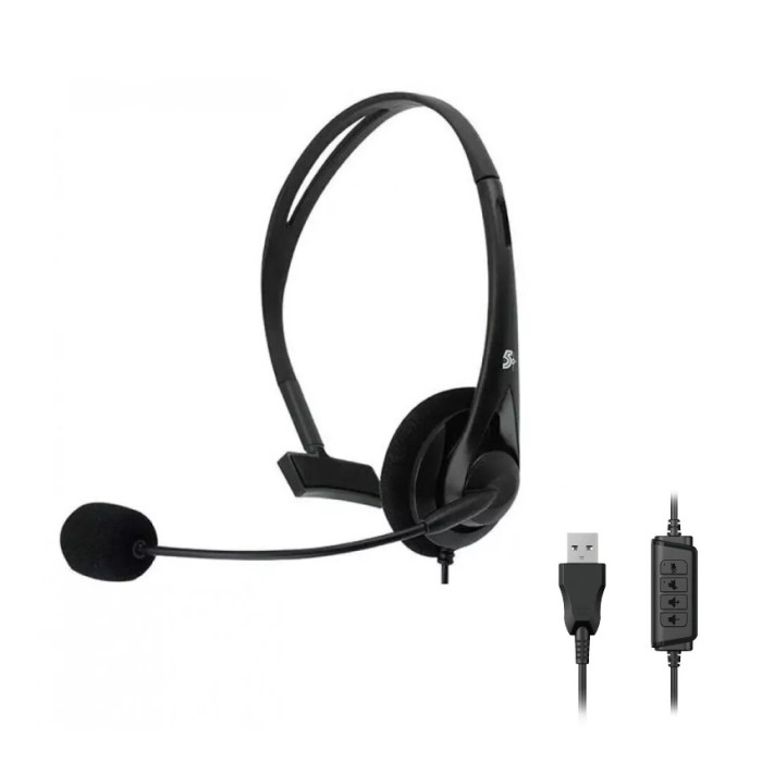 AUDIFONO GENIUS MONO CALL CENTER USB (HS-100U)