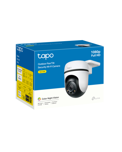 TP-LINK TAPO CAMARA DE SEGURIDAD 2MP WIFI GIRATORIA EXTERIOR IP65 (C500)