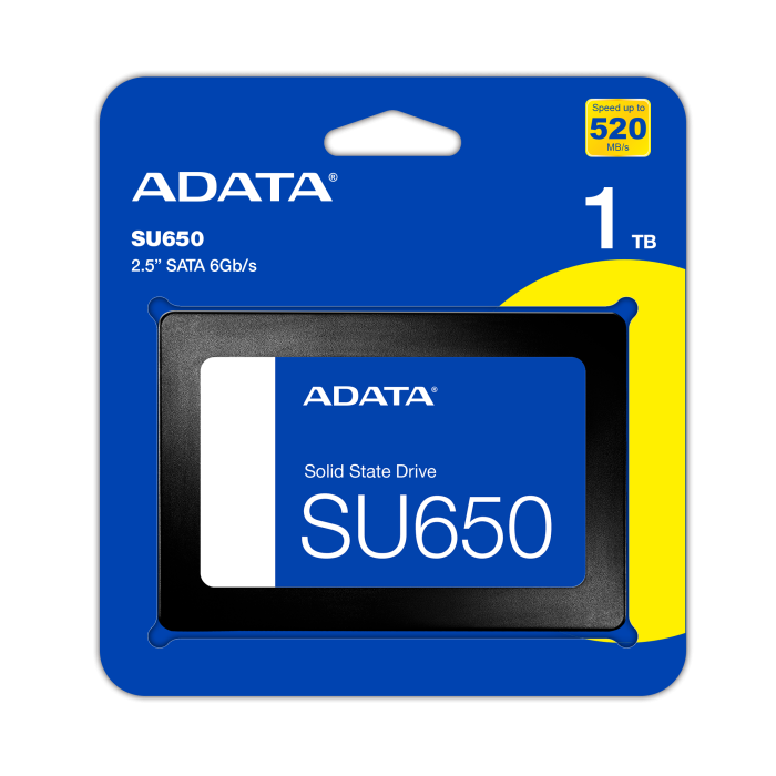 ADATA DISCO SOLIDO 1TB SSD 2.5" SATA (SU650)
