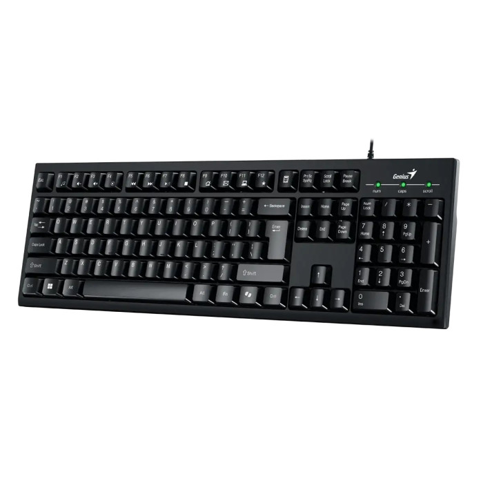 GENIUS TECLADO CON CABLE USB (KB-100)