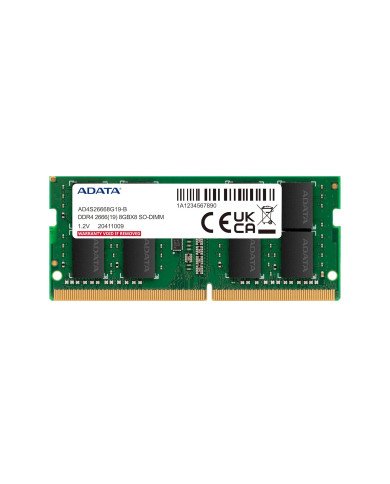 ADATA RAM 8GB SODIMM DDR4 3200MHZ