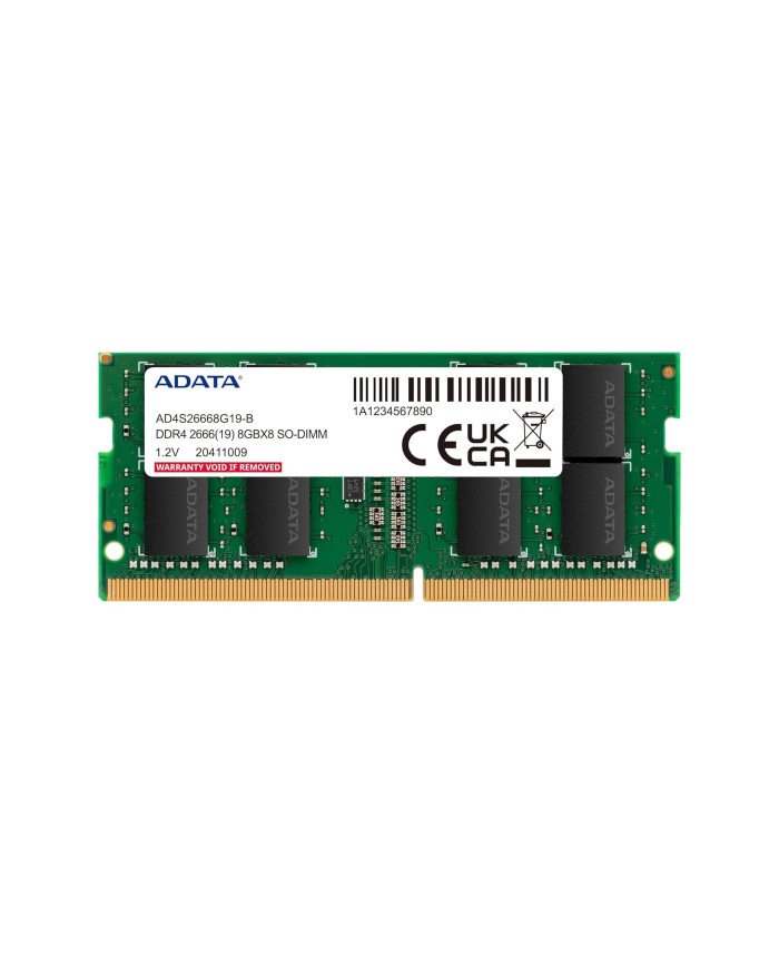 ADATA RAM 8GB SODIMM DDR4 3200MHZ