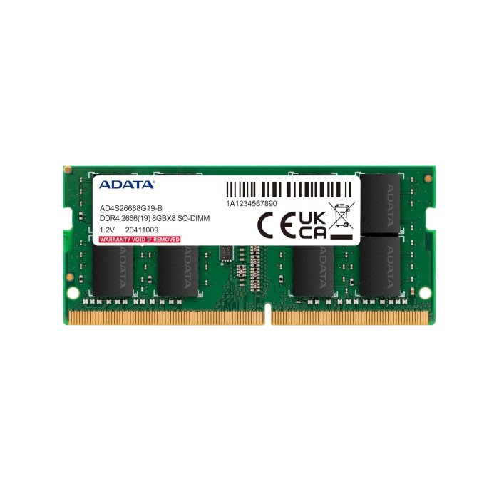 ADATA RAM 8GB SODIMM DDR4 3200MHZ