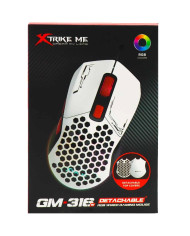 XTRIKE ME MOUSE GAMER BLANCO 7200 DPI RGB (GM-316W)