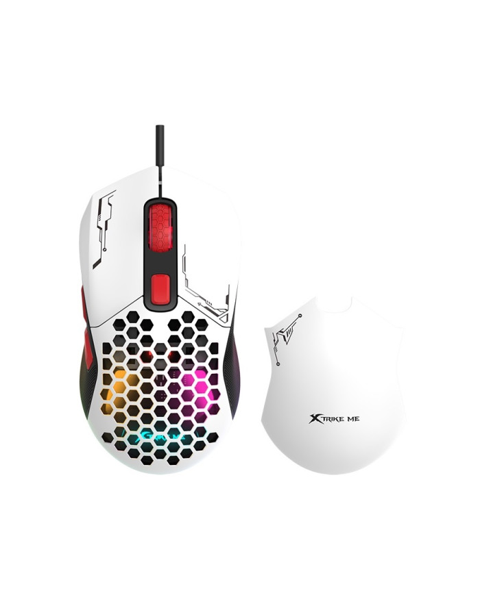 XTRIKE ME MOUSE GAMER BLANCO 7200 DPI RGB (GM-316W)