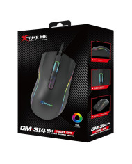 XTRIKE ME MOUSE GAMER 7200 DPI RGB (GM-314)
