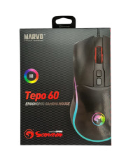 MARVO MOUSE GAMER SCORPION TEPO 60 7200 DPI RGB (M358)