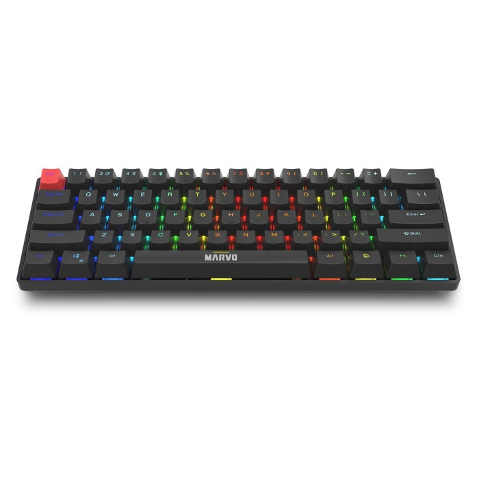 MARVO TECLADO MECANICO GAMER 60% RGB (KG933G)