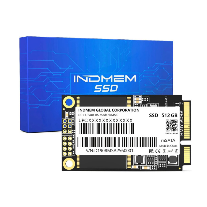 INDMEM DISCO SOLIDO 512GB SSD mSATA 3D NAND