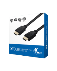 XTECH CABLE DE VIDEO HDMI 4K 15mts (XTC-383)