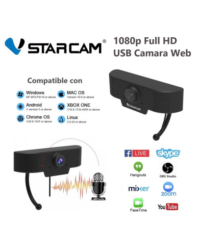 VSTARCAM CAMARA WEB 1080P FULL HD