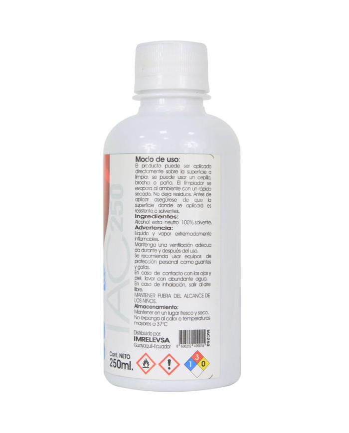 EVL ALCOHOL ISOPROPILICO 250ML