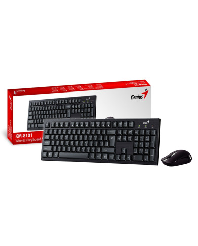 GENIUS COMBO TECLADO + MOUSE INALAMBRICO (KM-8101)