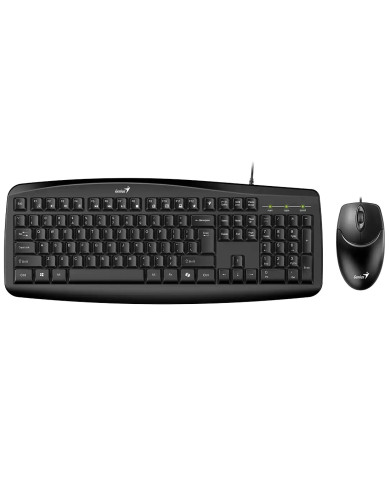 GENIUS COMBO TECLADO + MOUSE CABLE USB (KM-200)
