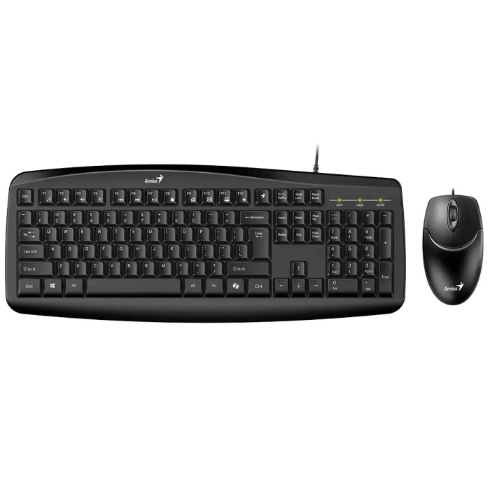 GENIUS COMBO TECLADO + MOUSE CABLE USB (KM-200)