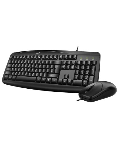 GENIUS COMBO TECLADO + MOUSE CABLE USB (KM-200)