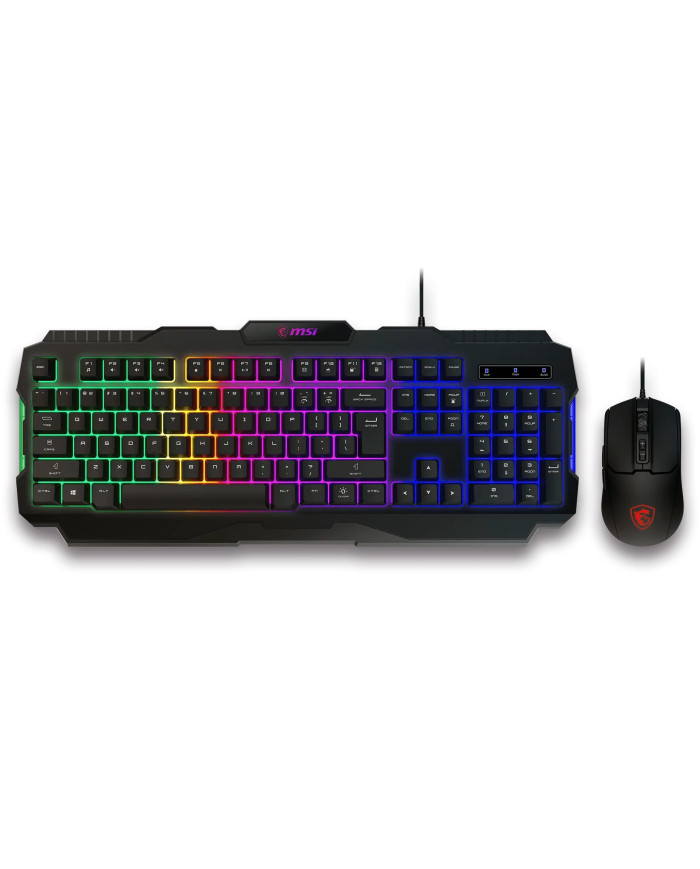 MSI COMBO GAMER TECLADO + MOUSE RGB (GK100)