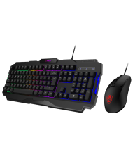 MSI COMBO GAMER TECLADO + MOUSE RGB (GK100)