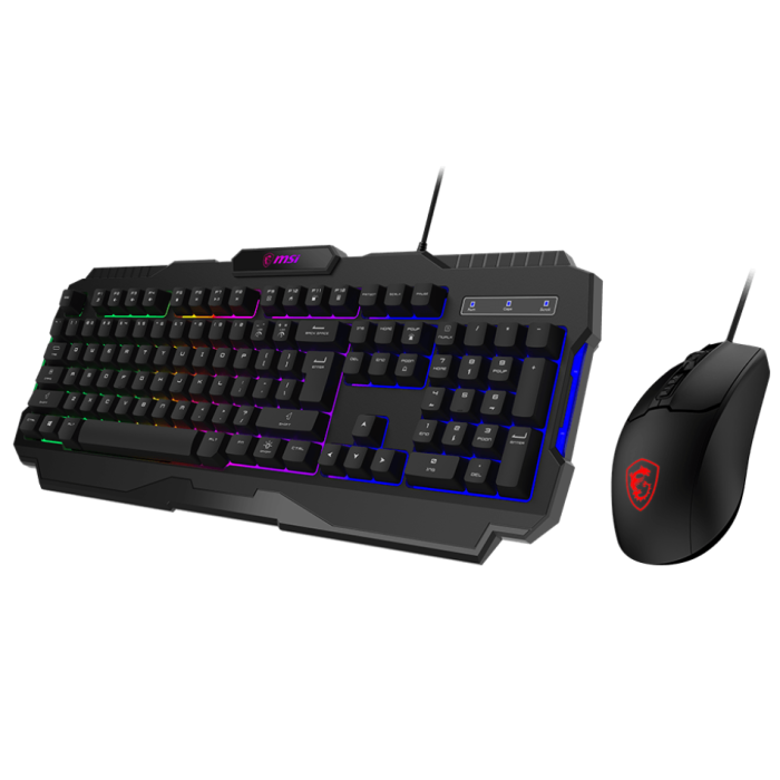 MSI COMBO GAMER TECLADO + MOUSE RGB (GK100)