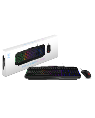 MSI COMBO GAMER TECLADO + MOUSE RGB (GK100)