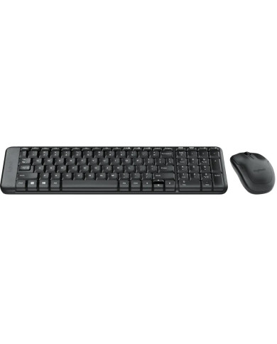 LOGITECH COMBO TECLADO + MOUSE INALAMBRICO (MK220)