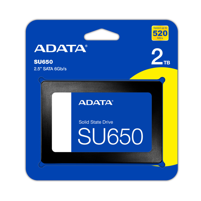 ADATA DISCO SOLIDO 2TB SSD 2.5" SATA (SU650)