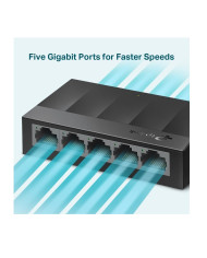 TP-LINK SWITCH 5 PUERTOS 10/100/1000Mbps (LS1005G)