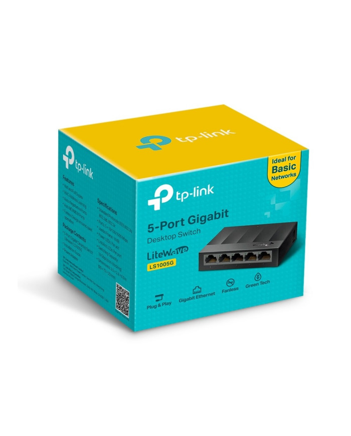 TP-LINK SWITCH 5 PUERTOS 10/100/1000Mbps (LS1005G)