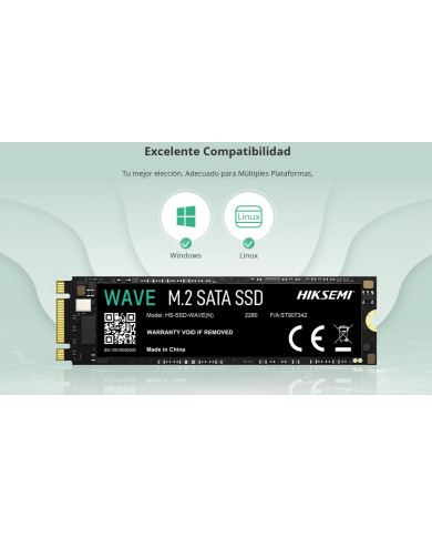 HIKSEMI DISCO SOLIDO 128GB SSD M.2 SATA (WAVE)