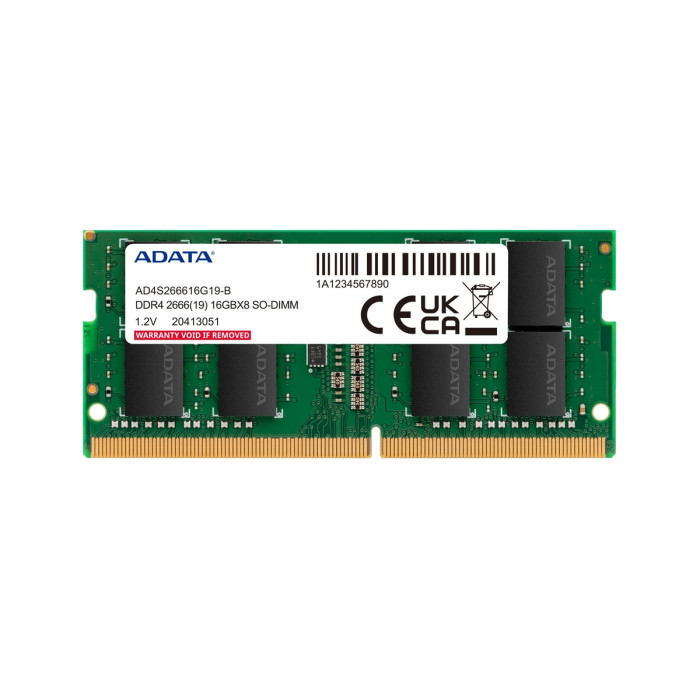 ADATA RAM 4GB SODIMM DDR4 2666MHZ