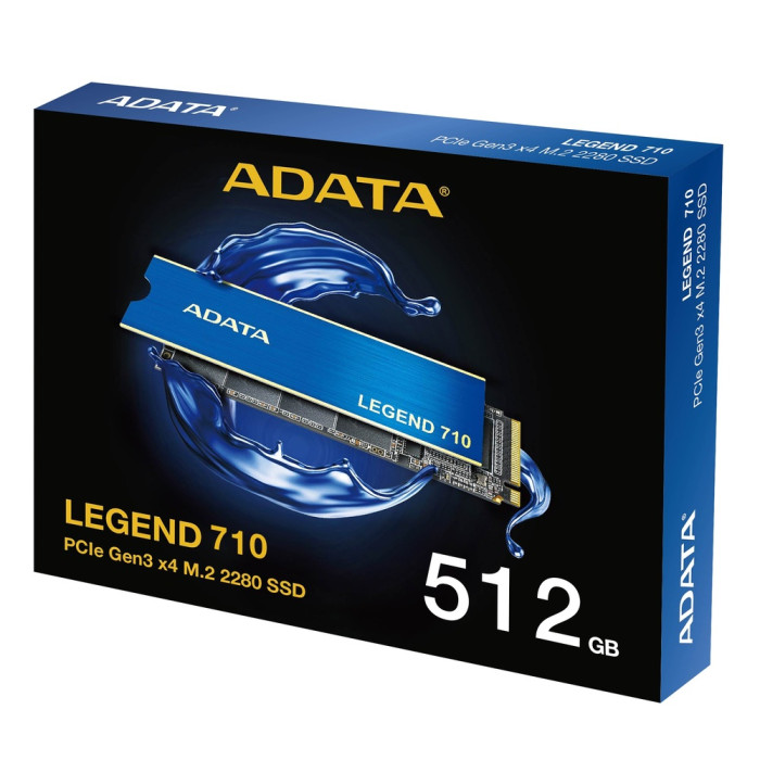 ADATA DISCO SOLIDO 512GB M.2 NVMe PCIe Gen3 (LEGEND 710)