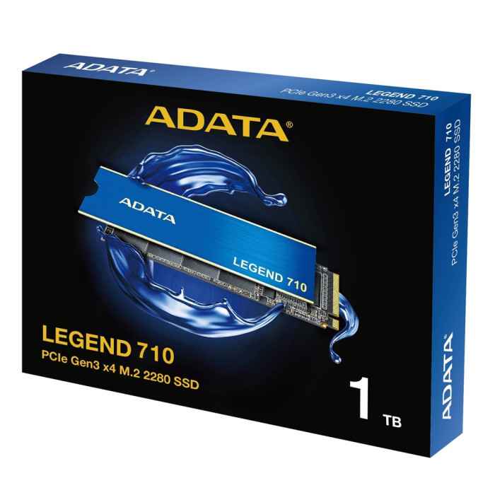 ADATA DISCO SOLIDO 1TB M.2 NVMe PCIe Gen3 (LEGEND 710)