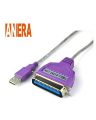 ANERA CABLE IMPRESORA USB a PARALELO (AE-UPR36M)