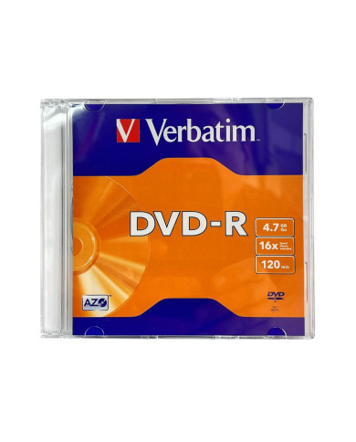 VERBATIM DVD-R BLANCO GRABABLE (95093)