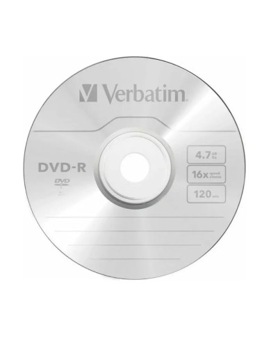 VERBATIM DVD-R BLANCO GRABABLE (95093)
